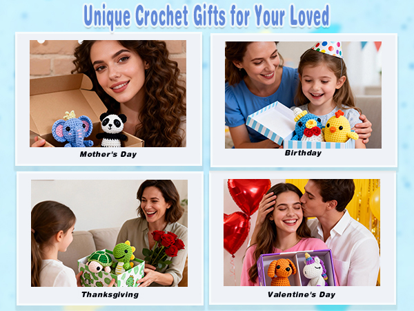 Unique crochet gifts for your loved