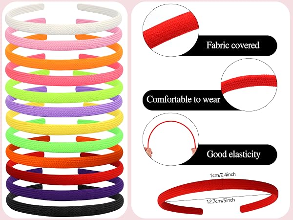 Thin Headbands For Women Girls