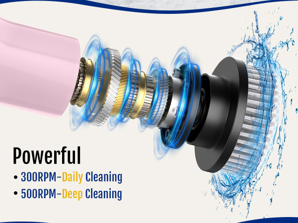 electric spin scrubber