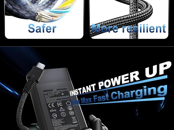 hp laptop charger usb c