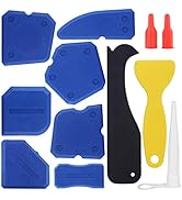 Caulking Tool, 12 Pieces Silicone Sealant Finishing Grout Tools Kit, Caulk Skirting Boards &amp; Base...