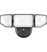 Meloght 85W LED Flood Lights Outdoor, 8500LM Super Bright Security FloodLights Switch Controlled,...