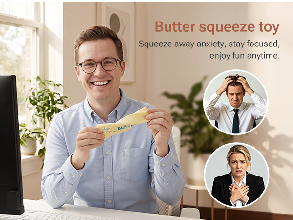 stress squishy,squishy fidget toys,butter squishy toy,slow rising squishy,squishy butter stick,