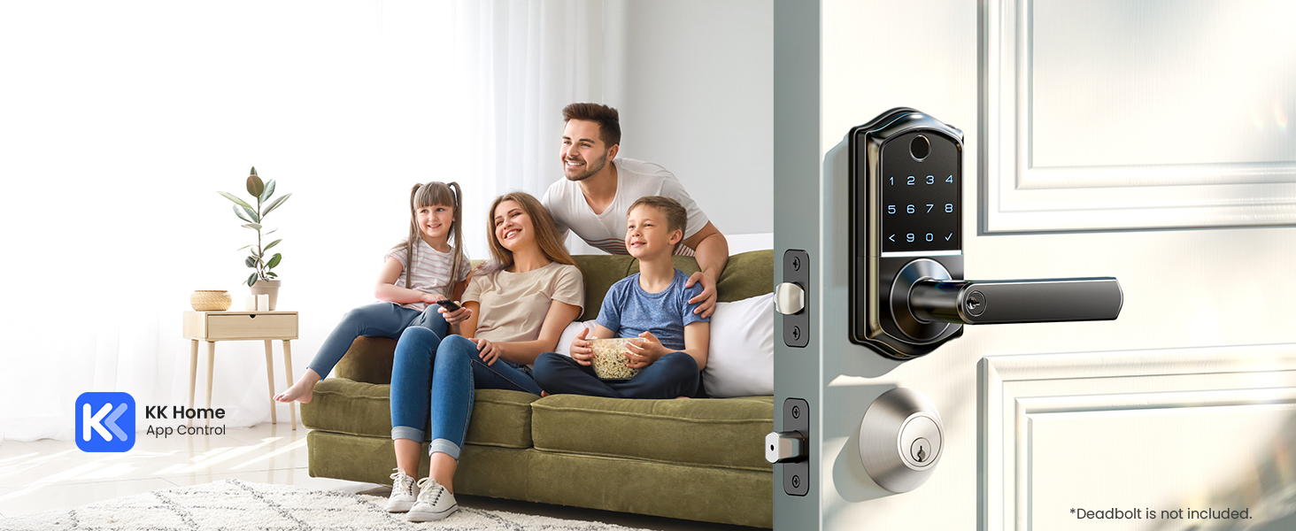 keyless entry door lock deadbolt 