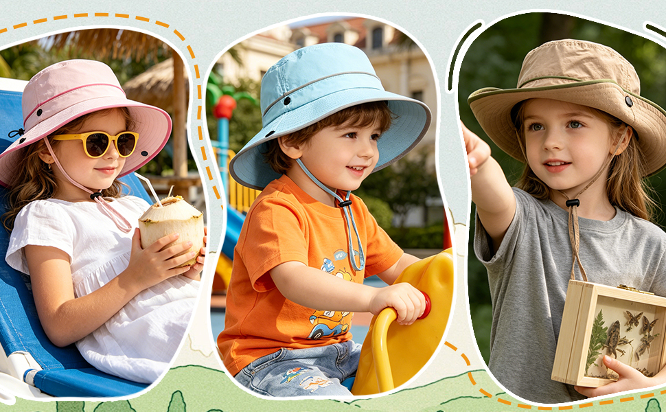 kids sun hat