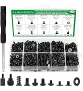 LuKaiSen 520PCS Computer Screws Assortment Kit, PC Case Fan Motherboard Standoff HDD SSD Mounting...