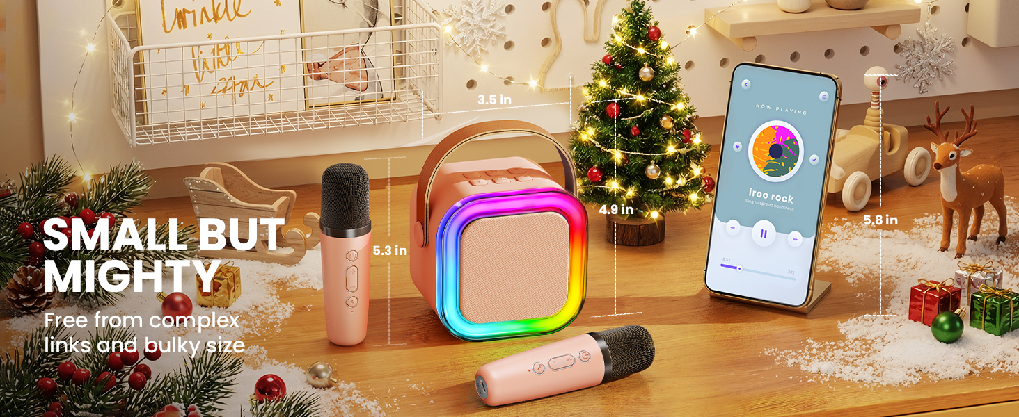 mini karaoke machine