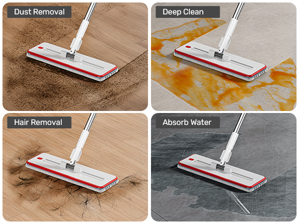 flat mop and bucket system