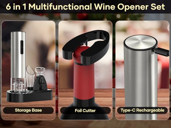 wine opener rechargable