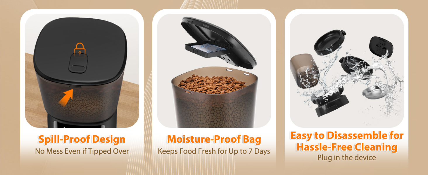 automatic cat food dispenser