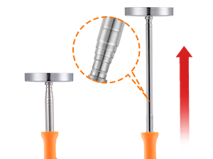 Telescoping Magnetic Sweeper Pickup Tool