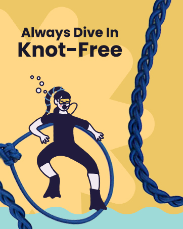 Knot Free diving