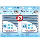 SANI 360° Sani Sticks Drain Cleaner and Deodorizer, Enzyme Pipe Cleaners, Eliminate Odors, Preven...