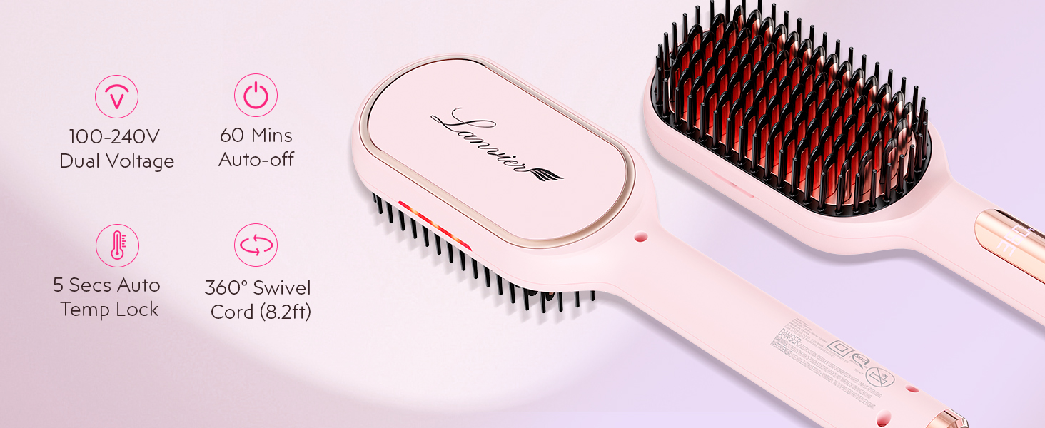 heated styling brush