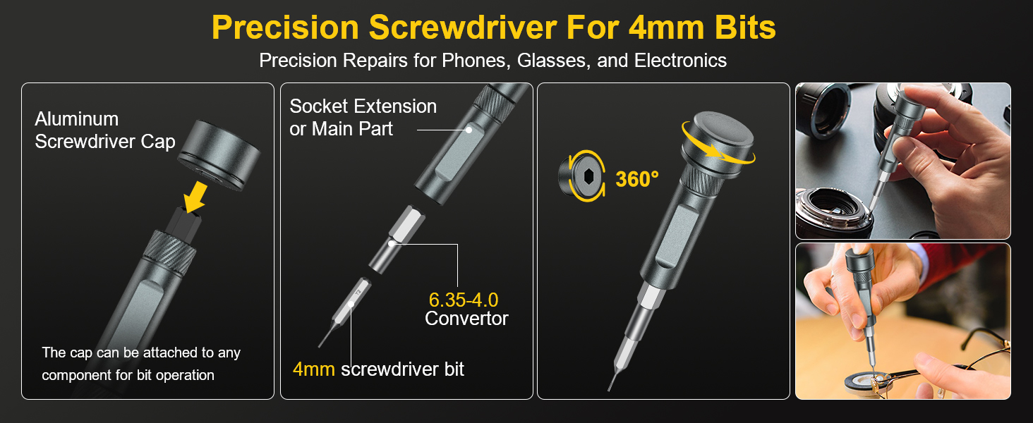 Precision screwdriver set