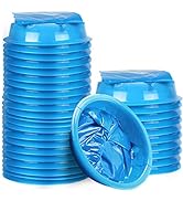 Emesis Bags, YGDZ 30 Pack Disposable Vomit Bags Blue Barf Bags Aircraft Car Throw Up Nausea Bags ...