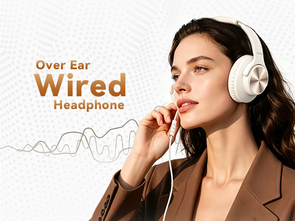Over Ear Wired Headphone