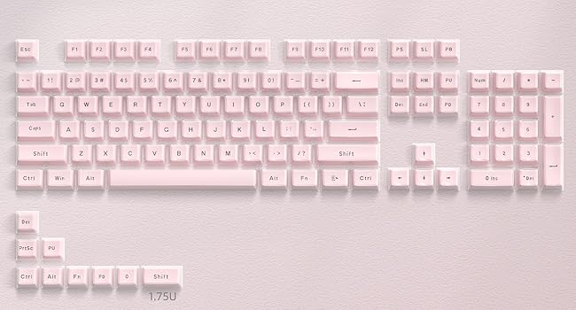 Womier Jelly Keycaps, Mechanical Keyboard for keycaps Set, OEM Profile Key Cap