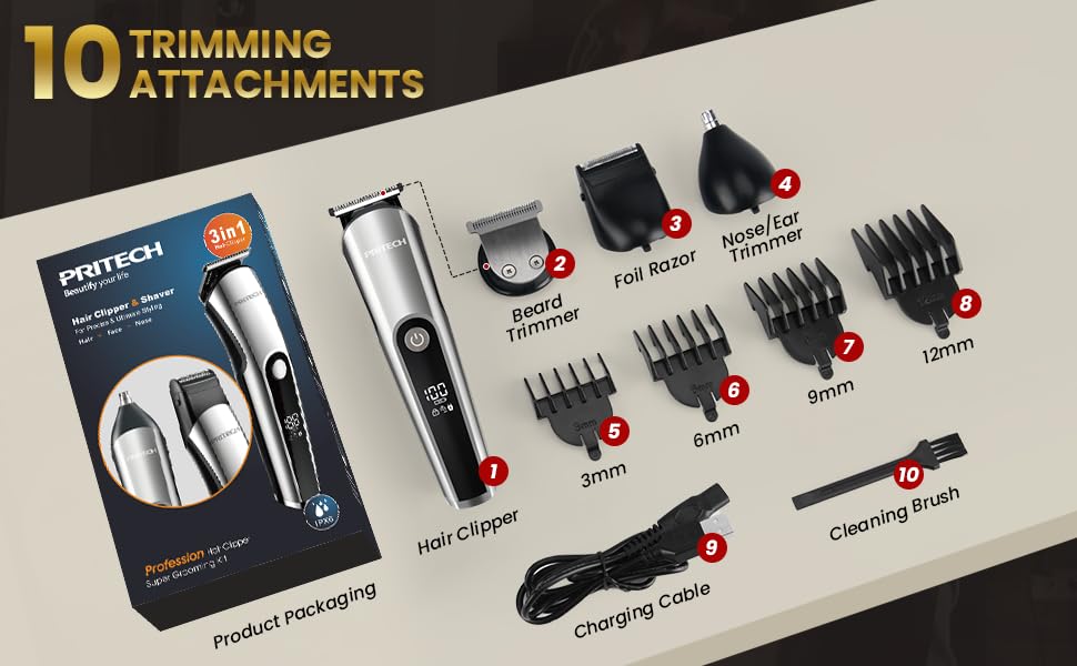 BEARD TRIMMER KIT