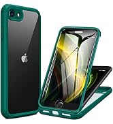 Miracase iPhone SE 2022 Case/iPhone SE 2020 Case/iPhone 8 Case with Built-in Glass Screen Protect...