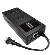 ezOutlet5-2R - Dual Outlet Internet Enabled IP &amp; WiFi Remote Power Switch with Automatic Reboot -...