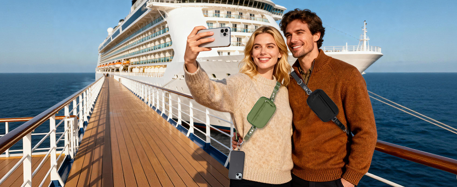 clip and go phone strap lanyard crossbody cross body adjustable cell wristlet wrist wallet rfid