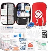 315 PCS First Aid Kit,Trauma Kit with Essential Emergency Medical Supplies, Suitable for Travel H...