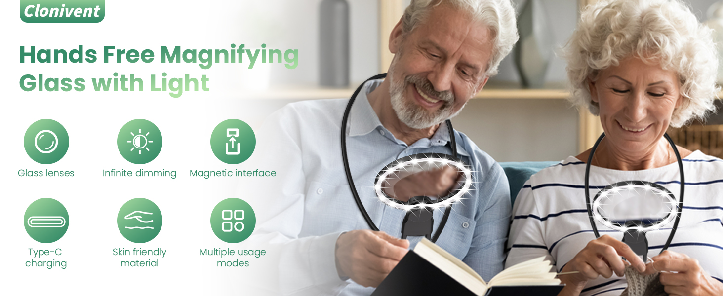 Reading Magnifier for Seniors
