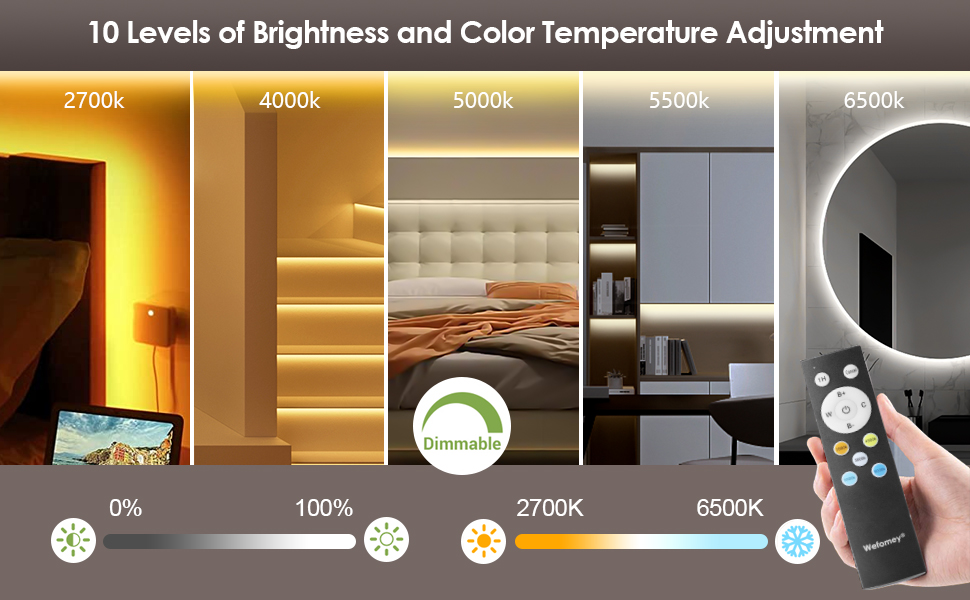 Tunable White Strip Light