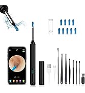 Ear Wax Removal Tool Kit, Ear Cleaner Earwax Removal Kit with Camera and Light, Ear Wax Cleaner w...
