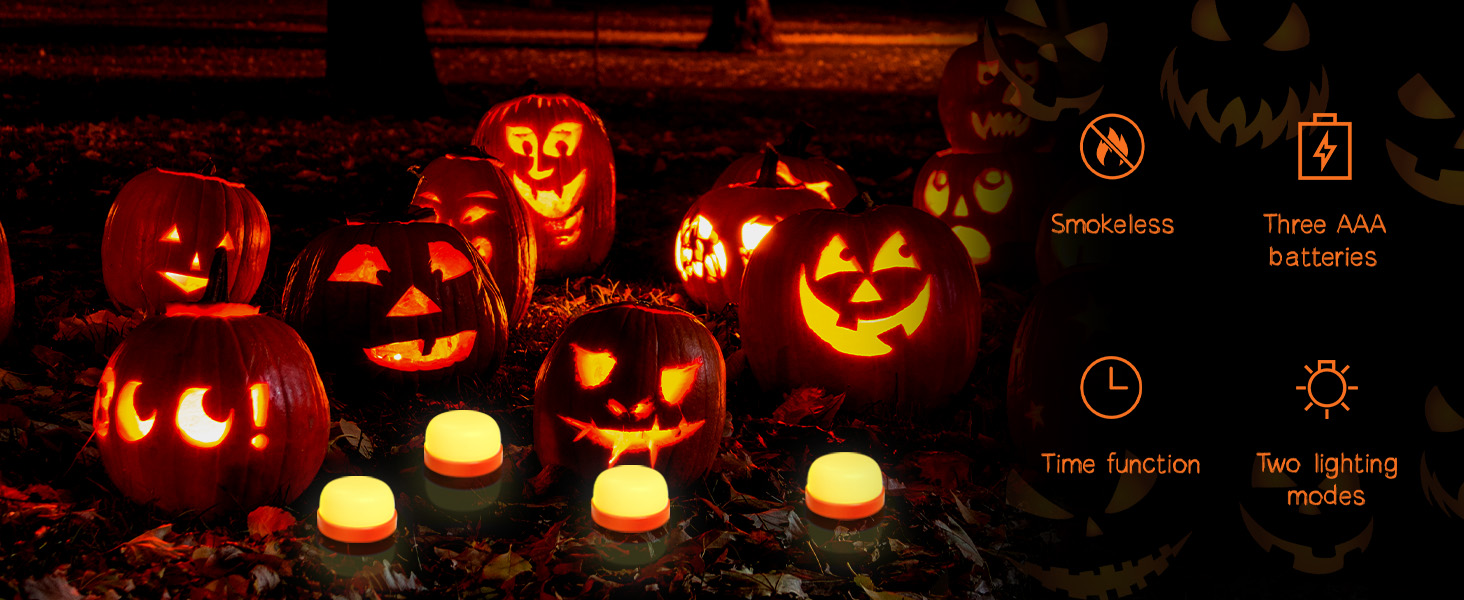 Halloween Pumpkin Lights