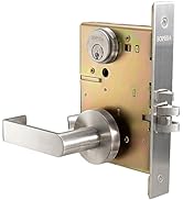 SOPHIA Commercial/Residential Mortise Lockset Heavy Duty Door Lever Lock Non-Handed Grade 1 - Ros...