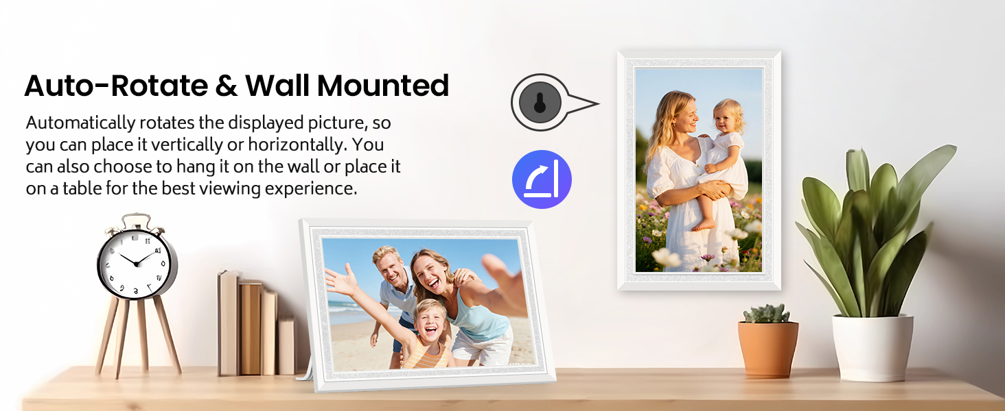 Auto-rotate&amp;amp;Wall Mounted