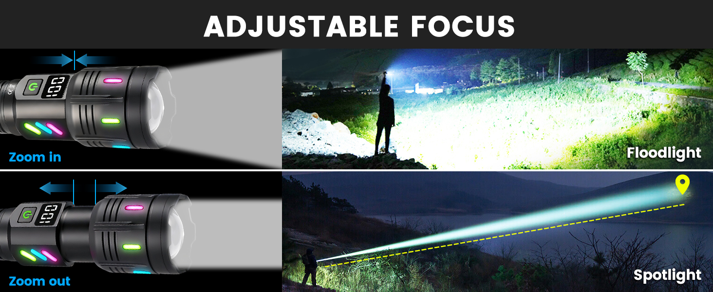 rechargeable flashlights