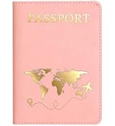 Passport Holder for Travel Essentials, Passport Wallet Cover for Women Men | Passport Wallet Cove...