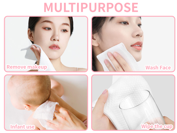 Soft Cotton Dry Wipes