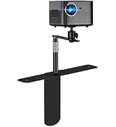 Plug-in Projector Stand Bedside Sofa Projector Mount Base Ballhead 360 Degree Adjustable Table Si...