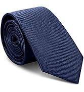 URAQT Men Ties, Classic Men's Solid Color Necktie, Premium Pure Color Skinny Necktie with Multipl...