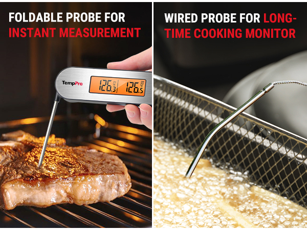 thermopro digital meat thermometer bluetooth thermometer thermapen digital food thermometer