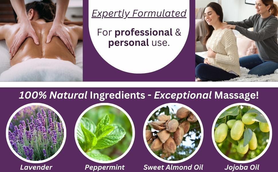 Relax Massage Oil is expertly formulated for professional &amp; personal use.