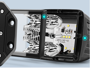 Flush Mount LED Pods Driving Light Grill Mount Light