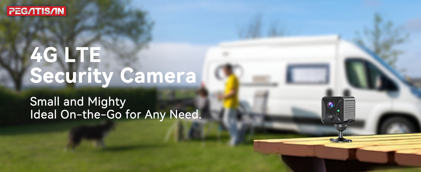 4G LTE Cellular Security Camera