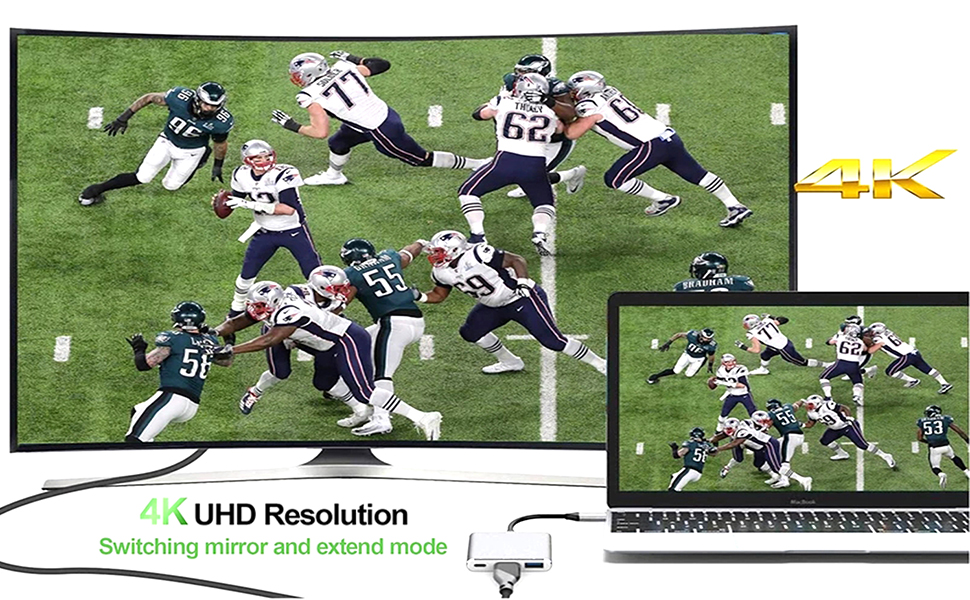 Type- C 3 in 1 Converter mirror and extend