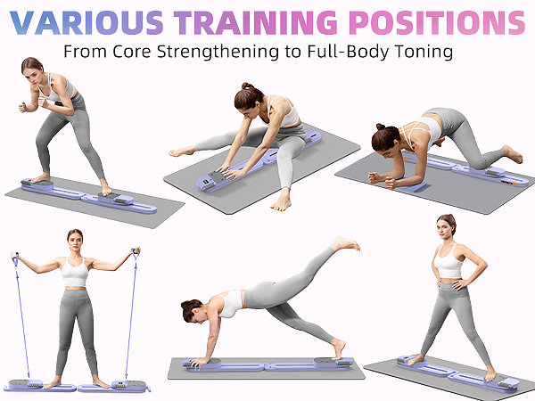 VARIOUS TRAINING POSITIONS