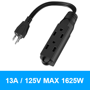 Versatile and Compact Extension Cord