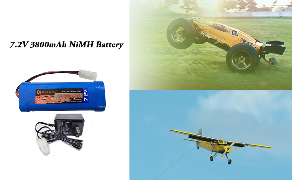 7.2V 3800mAh NiMH Battery 