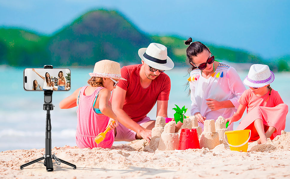 4 in1 Phone Tripod Stand with Clip