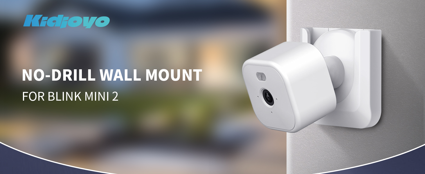 Blink Camera No Drill No Screw Wall Mount Bracket Blink Mini 2 /Blink Outdoor 4 /Blink Indoor Camera