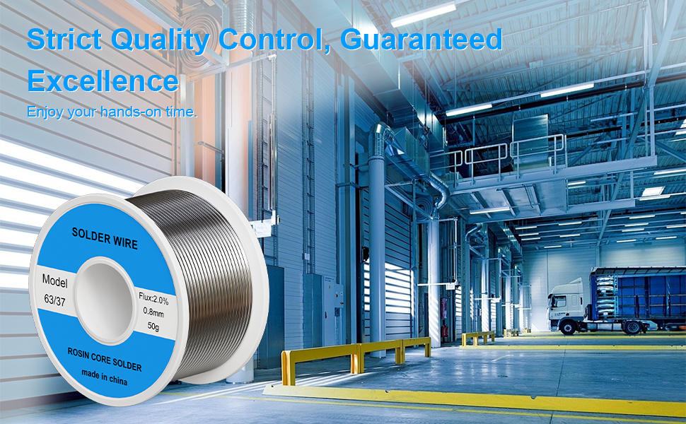 Strict Quality control, cuaranteed Excellence