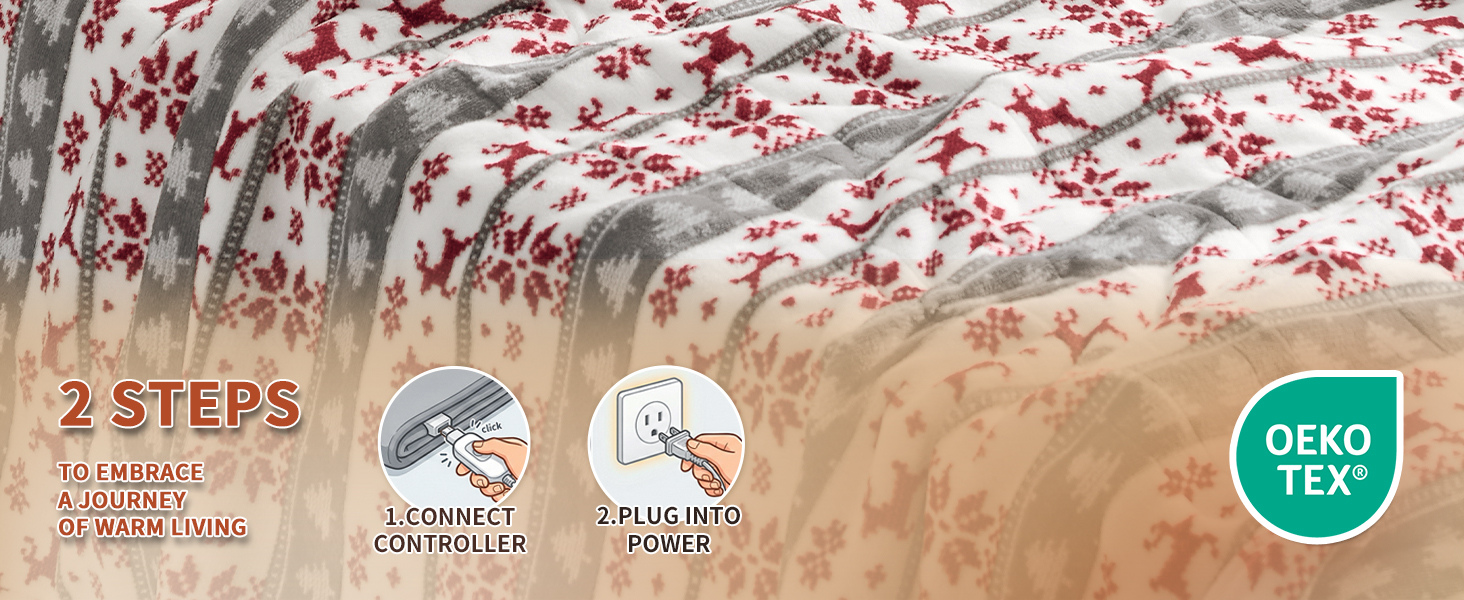 heated blanket use overheating protection technology